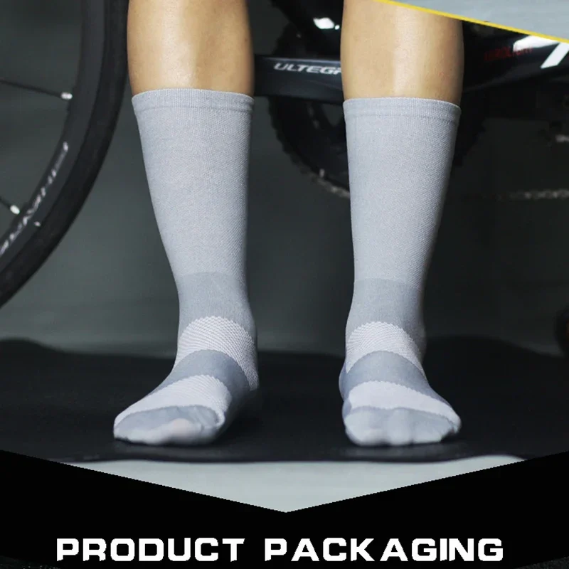 

Dh Sports 2020, новые велосипедные носки, носки для горного велосипеда со светоотражающей полосой, дышащие дорожные высокие крутые высокие носки для горного велосипеда