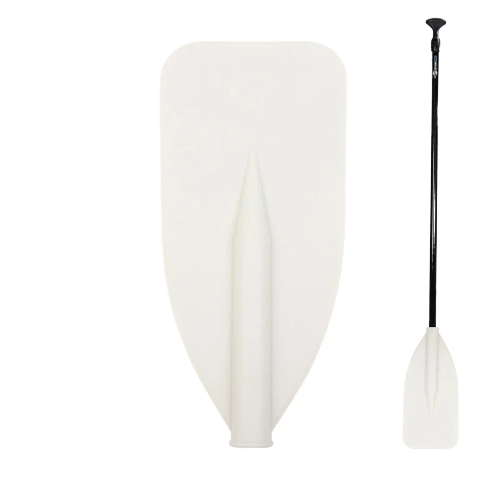 MEW Canoe Paddles Kayak Paddle Boat Oars Aluminum Tube Thick Wide Flat Strong Load Bearing For Pool Sea Lake Boating