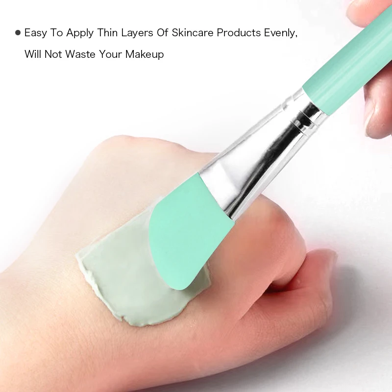 Christmas gift Professional Silicone Facial Mask Brush Cream Mixing Silicone Brush Makeup Brush Face Skin Care Tool