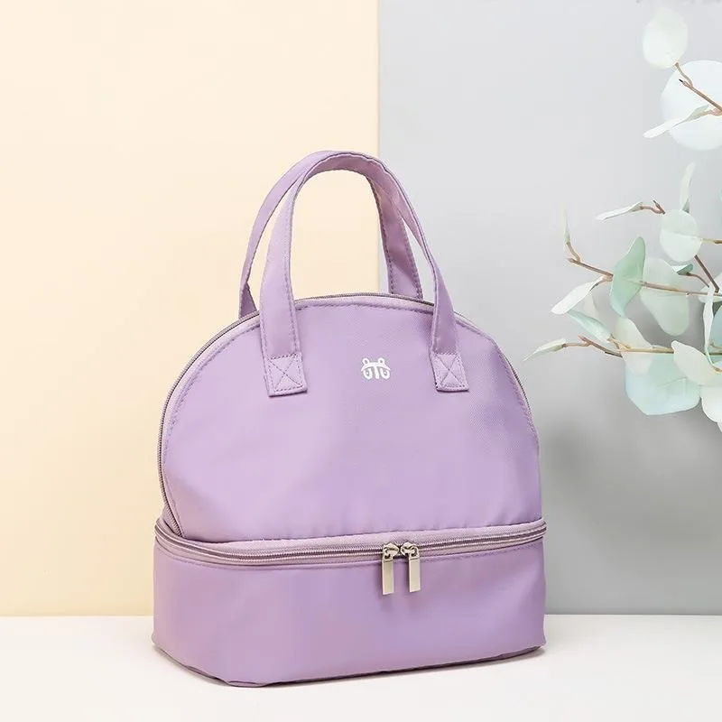 Portable Diaper Bag Mummy Bags for Baby Refrigeration Insulation Bag Double Layer Baby Nappy Travel Women Lunch Bag