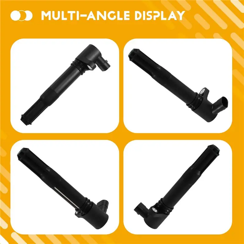 AB98-4Pcs 46777288 55246099 Ignition Coils For Fiat 500 Grande Punto Bravo Doblo Panda Alfa Romeo Mito Lancia Ypsilon Musa