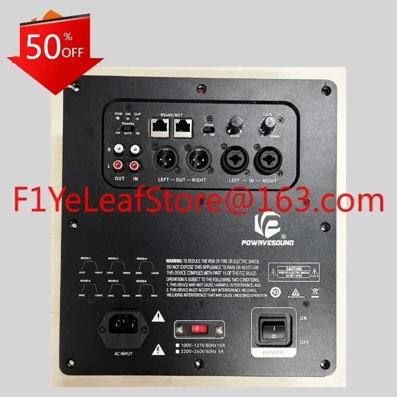 Speaker Plate Amplifier Class D with DSP Audio Processor DS series 800W Module amplifier for active subwoofer Professional