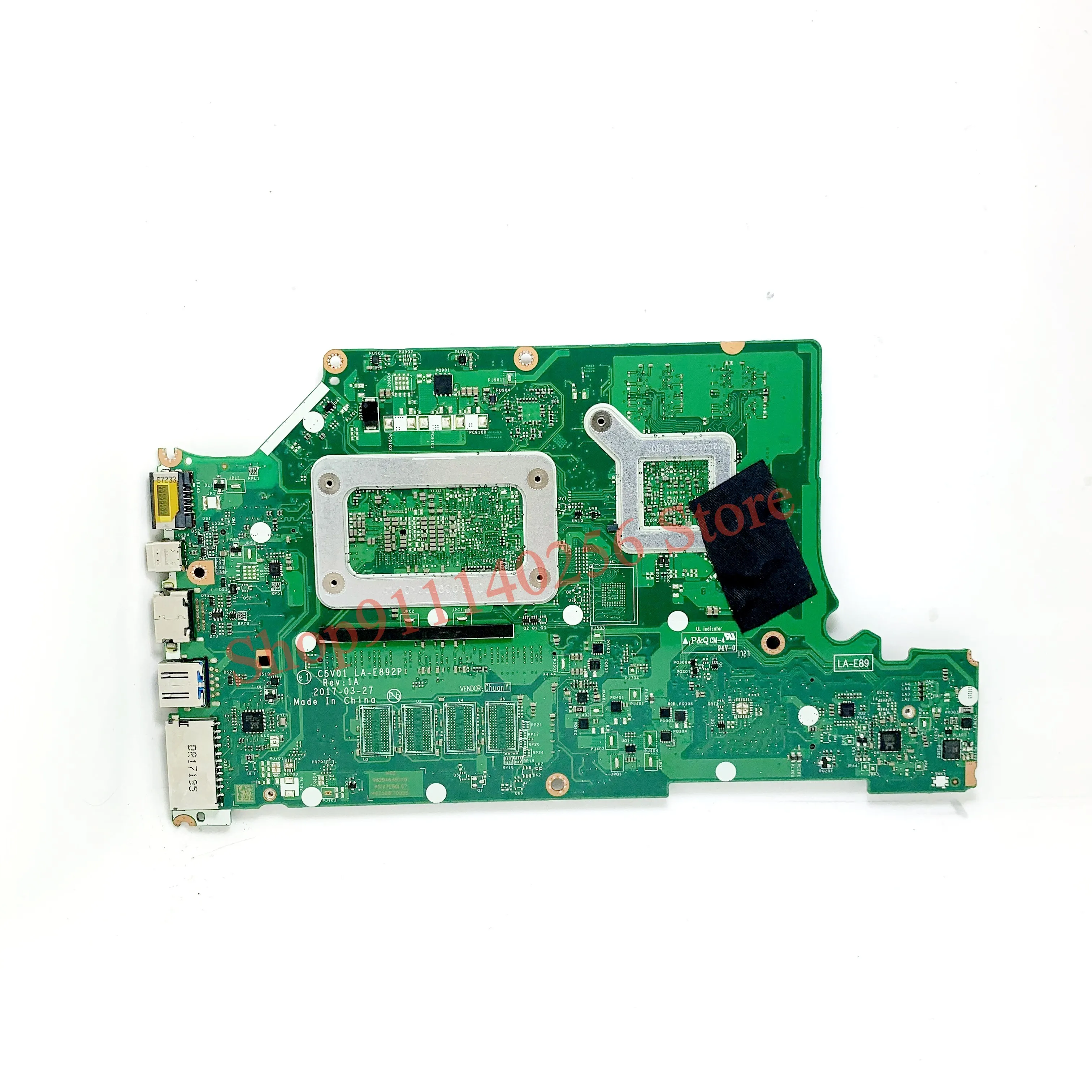 C5V01 LA-E892P For Acer A515-51G A615-51G With SR342 I5-7200U CPU Mainboard Laptop Motherboard N16S-GTR-S-A2 100% Full Tested OK