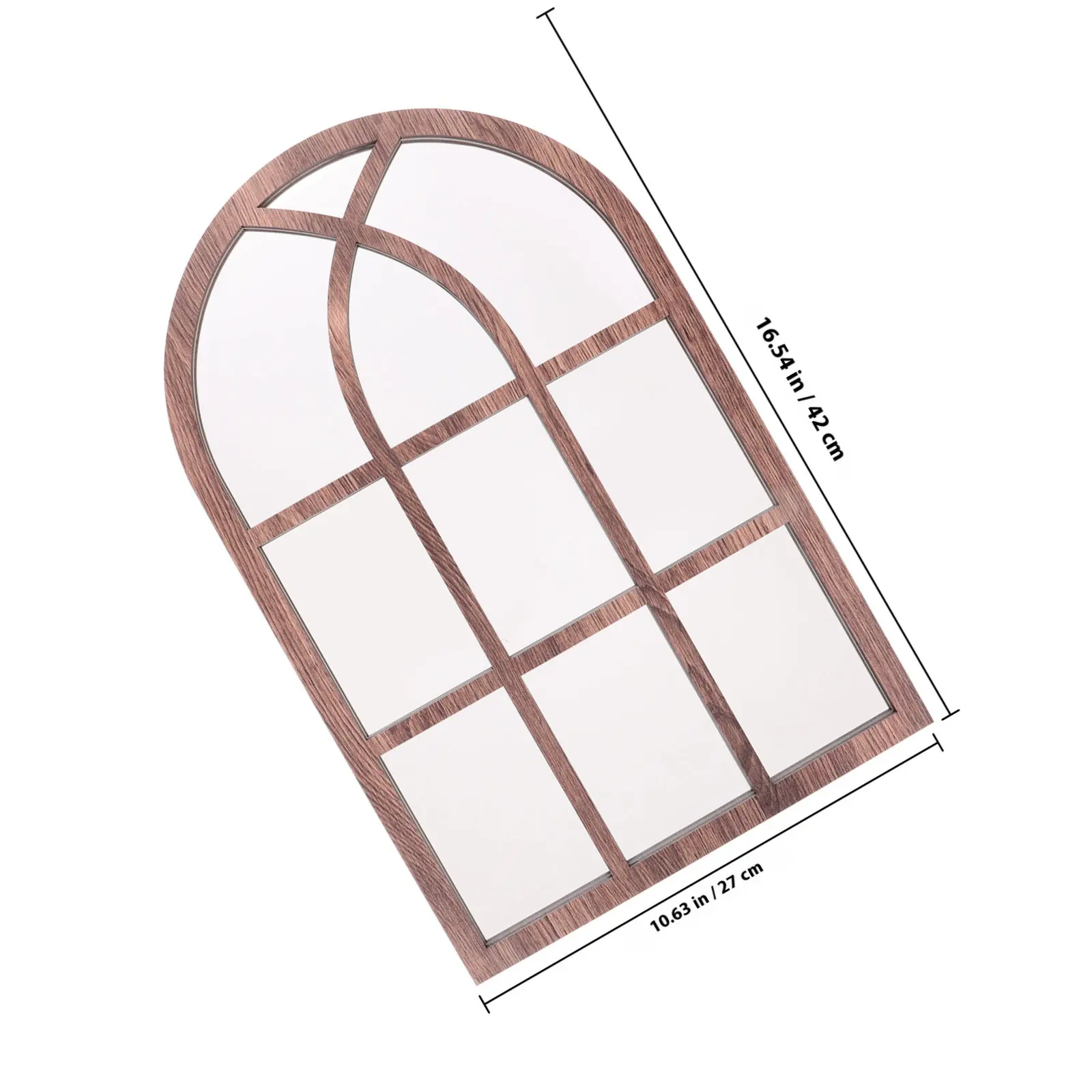 Faux Wood Window Wall Decal Peel and Stick Removable Fade Resistant Kids Room Home Decor