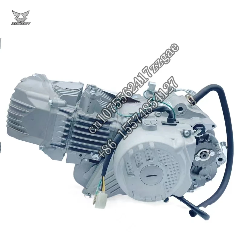 OEM zs190 motor zongshen engine oil cooling CDI 4 stroke SOHC 5 gearshift W190 engine for bajaj honda