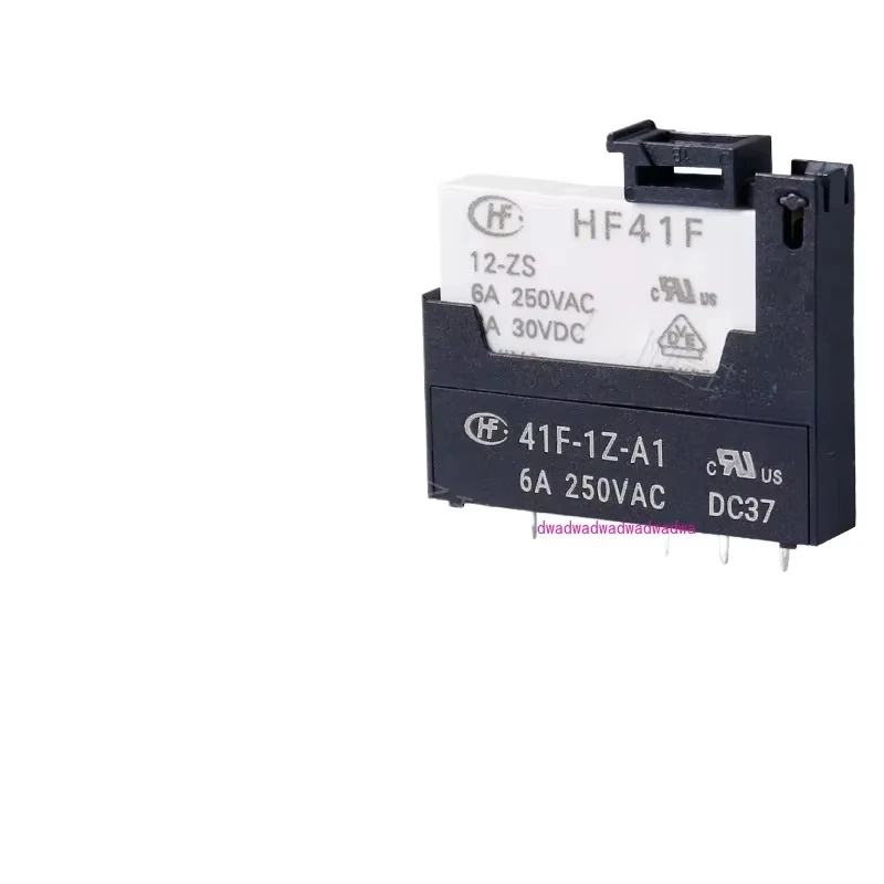 Electrical appliance HF41F relay base 41F-1Z-A1 6A ultra-thin power relay socket assembly