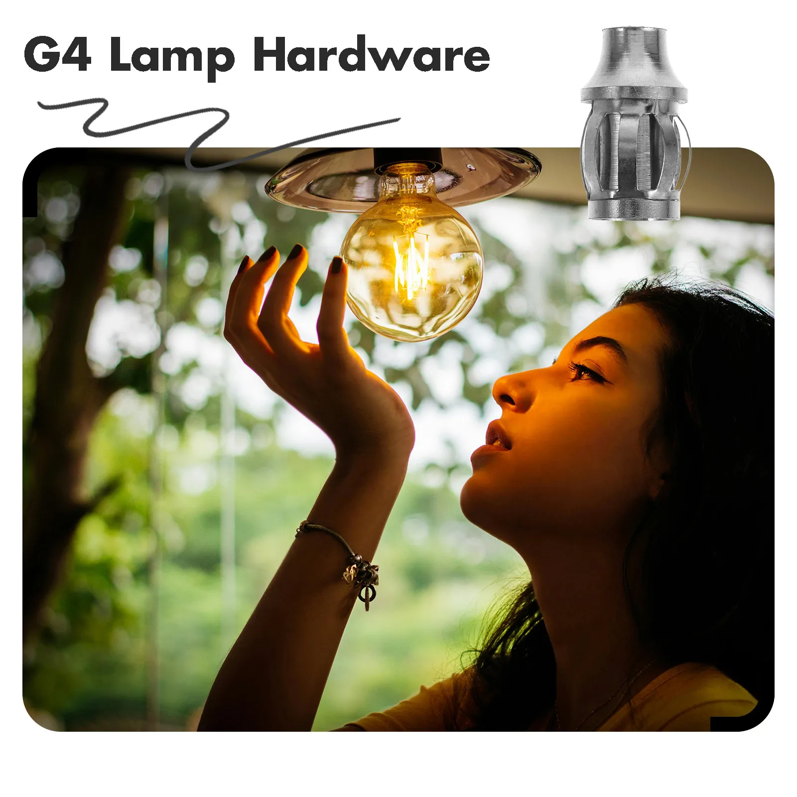 10Pcs G4 Socket Hol…