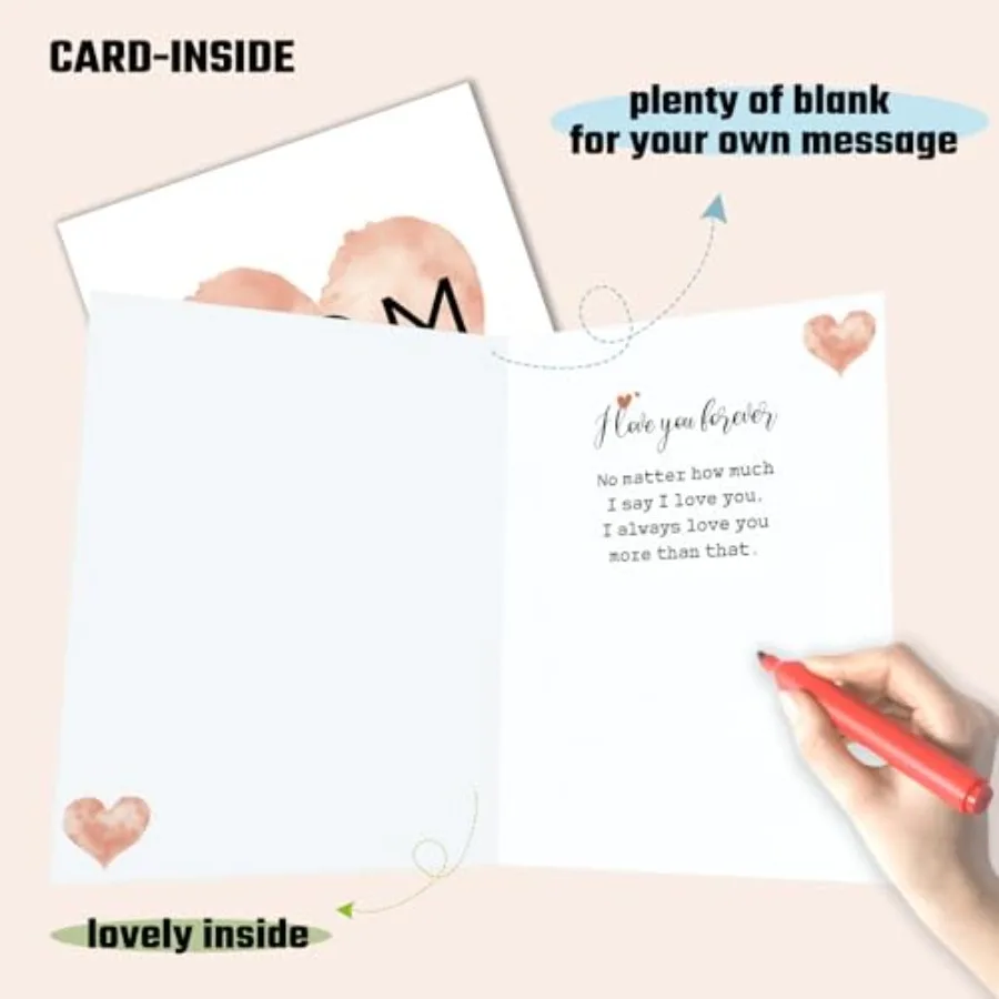 بطاقات عيد الأم للأم هدايا عيد الأم المضحكة للأم من ابنة الابن بطاقات عيد ميلاد مضحكة للأم بطاقة عيد ميلاد الأم #2