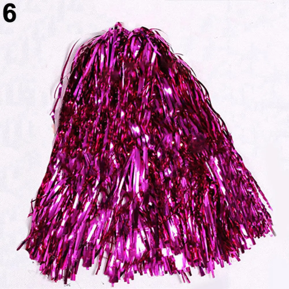 1Pc Cheerleading Flower Ball Cheerleading Plastic Hand Flower Ball Dance Party Team Match Sports Pom Poms