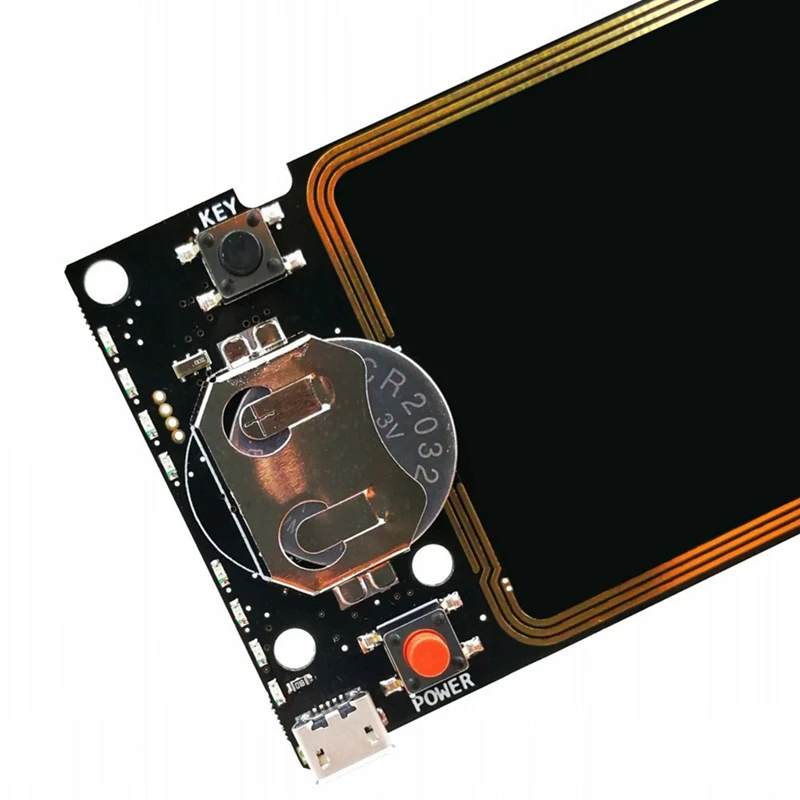 Totalmente criptografado Access Control Detector, Preto com Decryption, Read-Write Card Duplicator, RDV2.0