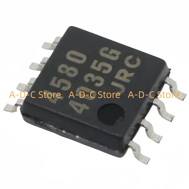 Free Shipping 100PCS 100%NEW Wholesale NJM4580M-TE1 SOP-8 JRC4580 NJM4580M NJM4580 SOP8 Dual Operational Amplifier Chip