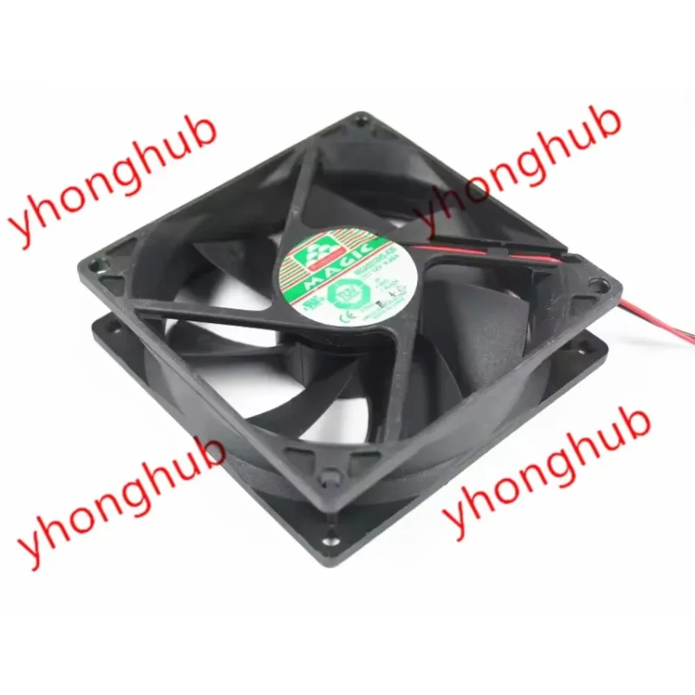 

MAGIC MGA9212HS-A25 DC 12V 0.25A 2-wire 92X92X25mm Cooling Fan