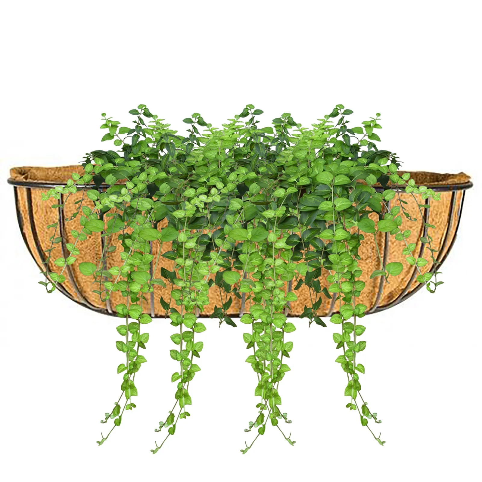 

ZK20 Flower Pot Coconut Mat Hanging Basket Liner Snapdragon Chlorophytum Hanging Pots Liner Home Wedding Decoration