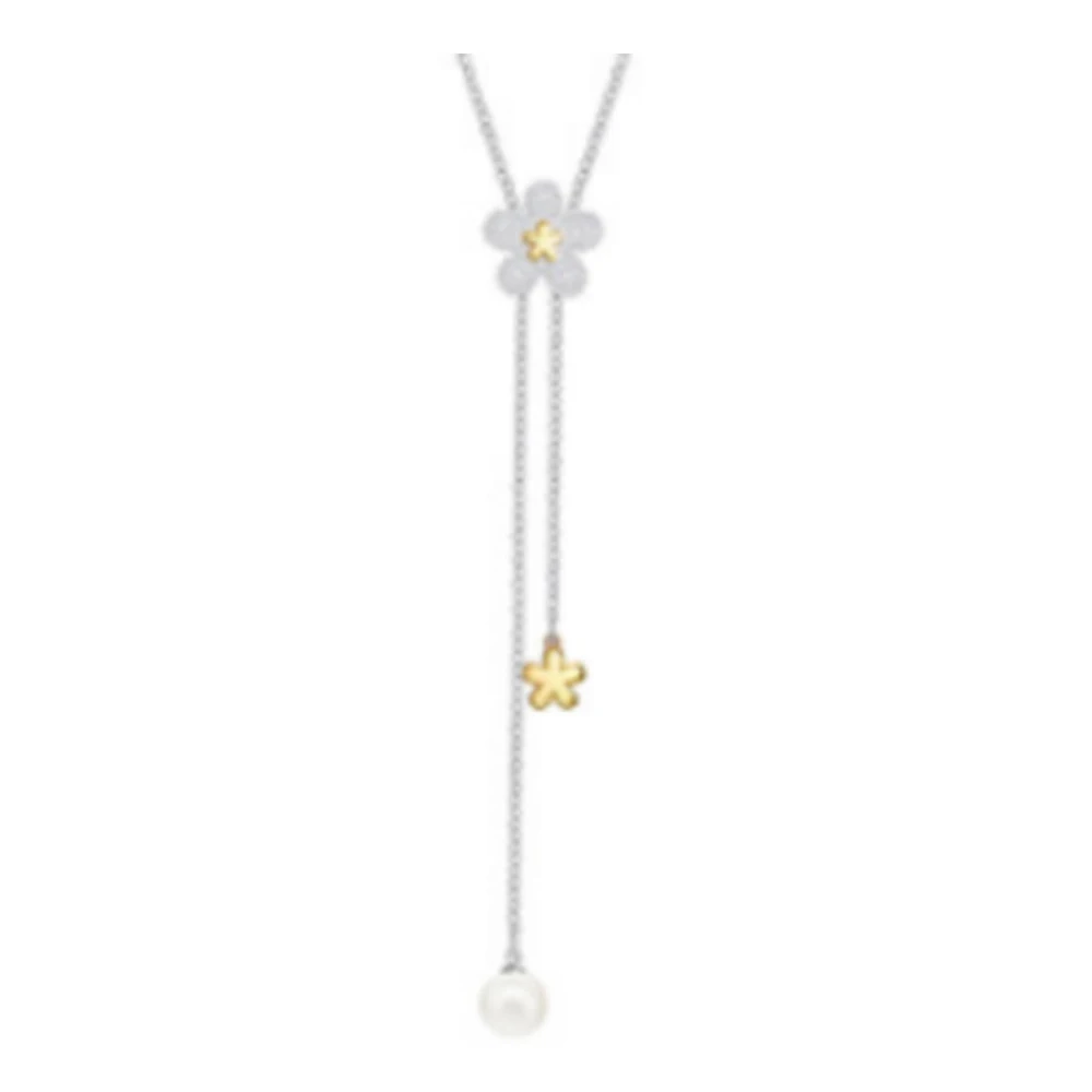 New Silver Clover Keychain Rose Gold Personalized Bee Bear Crystal Romantic Jewelry Necklace view 2