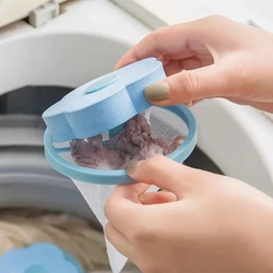 Washing Machine Floating Filter Bag Lint Filter Lint Remover Stain Remover Laundry Balls Wash Balls Plum Shaped Laundry Balls