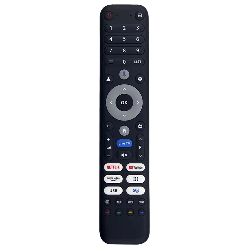 Compatible with Changhong/CHIQ TV M55QN9G L32FM10V U65M10F Voice Remote Control Spare Parts