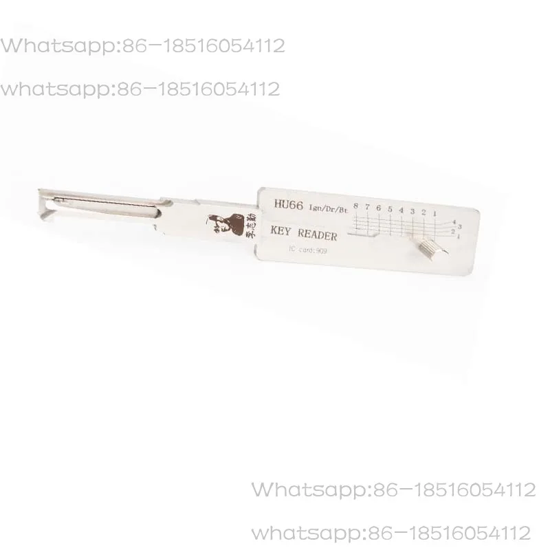 Original  LISHI  HU66 Key Reader UH66 Ign/Dr/ Bt 2 IN 1 Auto Decoder and Lock Pick Tool  Locksmith Tools