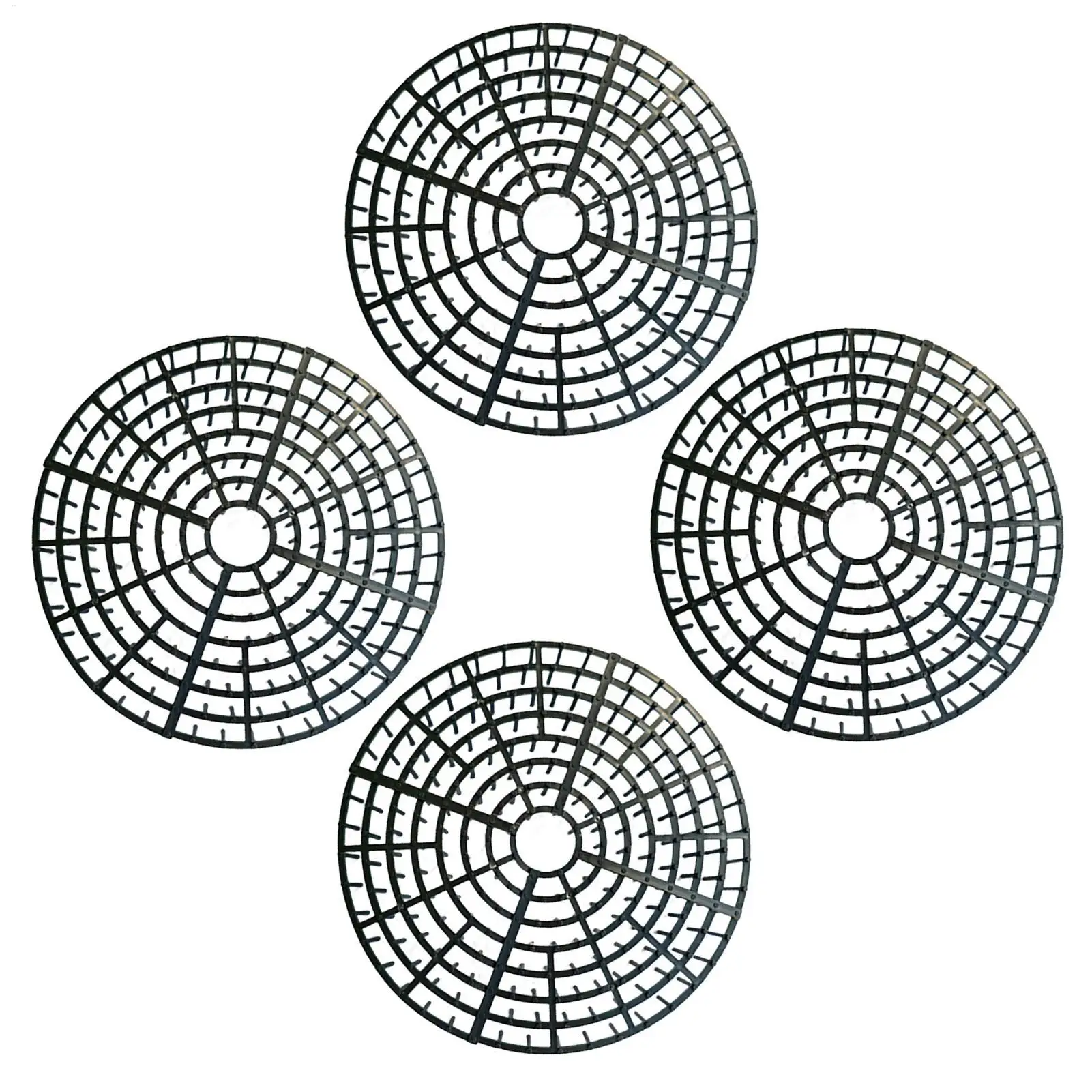 

Защитные чехлы для растений от животных, 4 штуки, 11x1 дюйм, современные, нарезаемые, для защиты от кошек, для использования в помещении и на улице, для дома