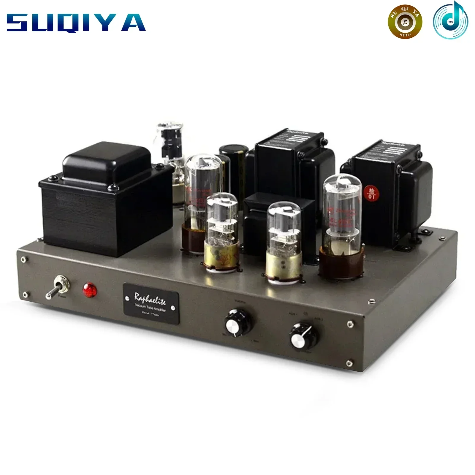 Raphaelite DSK6L 6L6 amplificador de tubo DIY Set HIFI EXQUIS amplificador de lámpara EL34 KT66 sin montar de un solo extremo