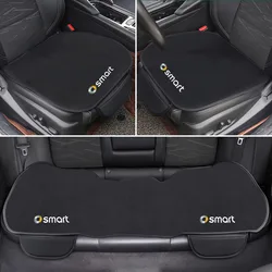 Car Flannel Seat Protection Pad Auto Cushion Accessorie For Smart Fortwo 451 450 453 Forfour EQ Cabrio Crossblade ROADSTER Coupe
