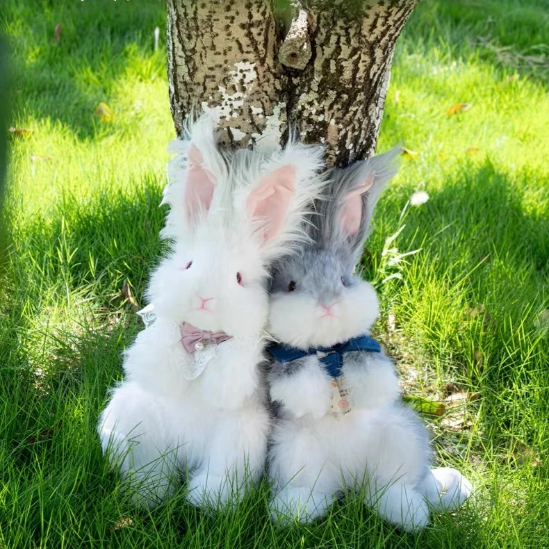 

Simulated Cute Rabbit Doll Backpack Plush Toy Accompanying Doll Giving Girl Birthday Gift Lolita Daily Dressing