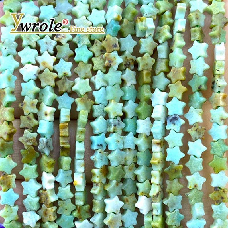 

Star Shape 6MM Natural Stone Austria Jade Loose Spacer Beads for Jewelry Making Diy Earrings Bracelets Charms Accessories