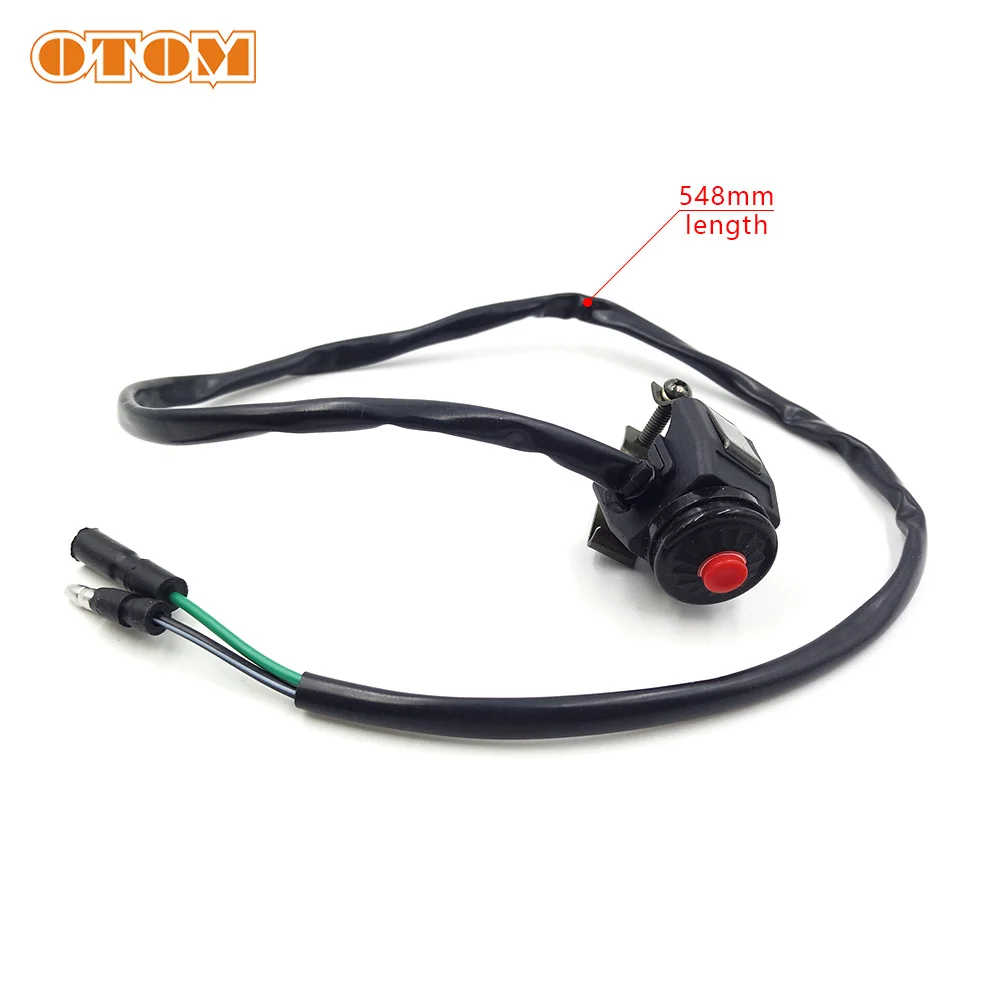 OTOM Motocross Flameout Switch Short Circuit Stop Kill Button 35130-MEB-670 For HONDA CRF250R CRF450R Off-road Motorcycle Parts