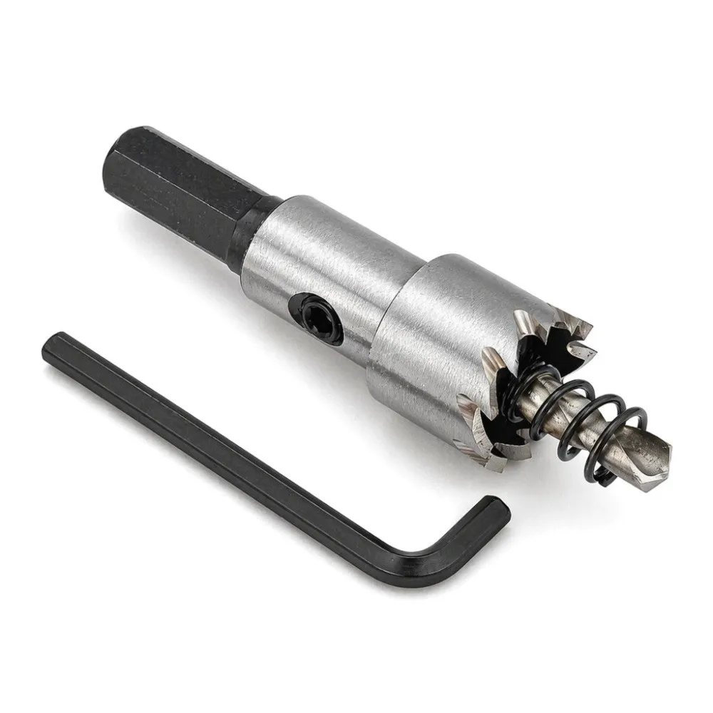 16mm Diameter Hole Saw Cutter 5/8 Inch Size High Speed Steel Metal Hole Saw Fast Cutting Design Split Tip Pilot