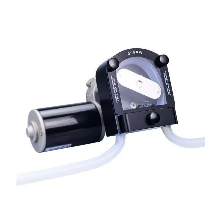 مضخة مياه OEM210/WP500 12 فولت عالية التدفق تيار مستمر مضخة جرعات OEM تمعجية لآلة بيع الحليب #1