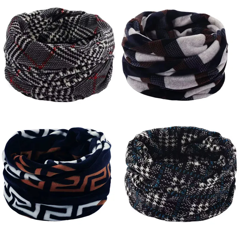 Soft Thick Winter Neck Warmer Windproof Thermal Infinity Scarf Men Women Outdoor Cycling Sports Warm Neck Gaiter