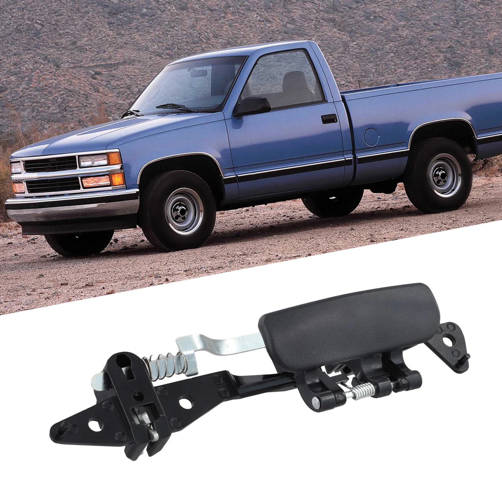 

Black Glove Box Latch Lock Auto Fastener Handle Replacement For Chevy S10 Direct Replacement Handle OE Part Number 15727766