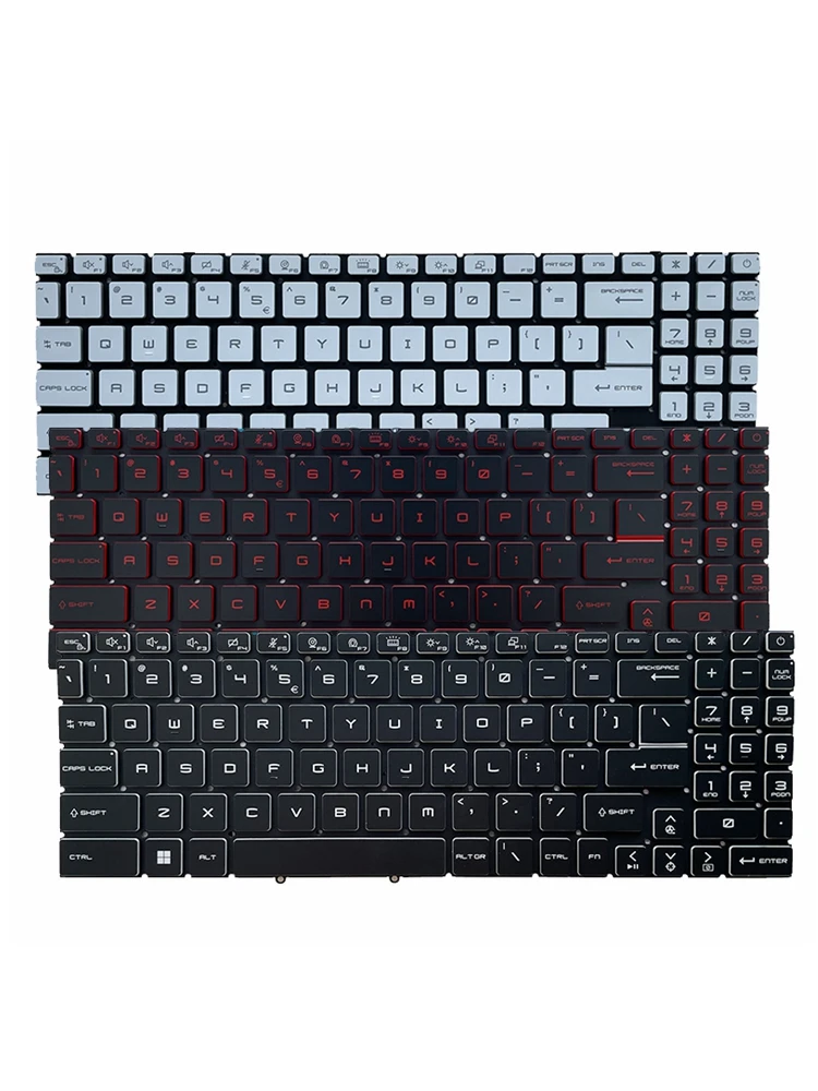 Klawiatura do laptopa US/RU/AR/SP dla MSI GF66 GF76 GP66 GP76 GL66 GL76 GT77 GS77 WF66 WF76 M16 Z16 Z16P Z17 Z17HX MS-1581 1582 1583 — zdjęcie produktu 7