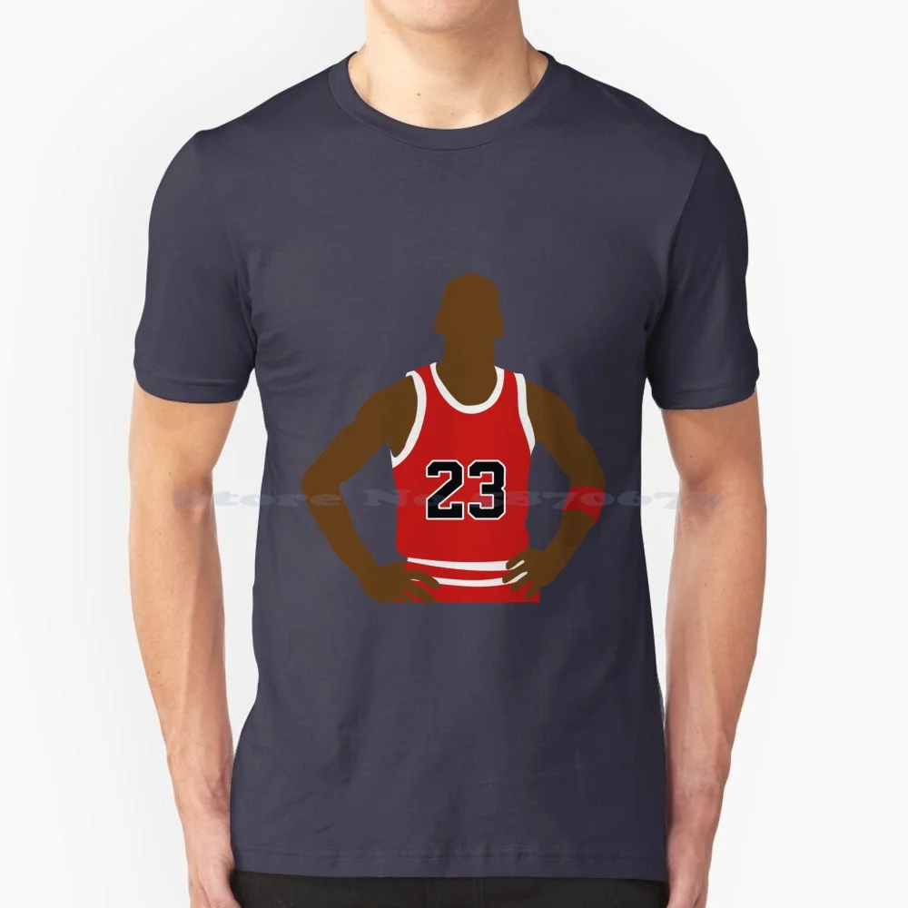 Michael Minimalistic Design T Shirt 100% Cotton Tee Basketball Michael Hoop Sport 2k Bball