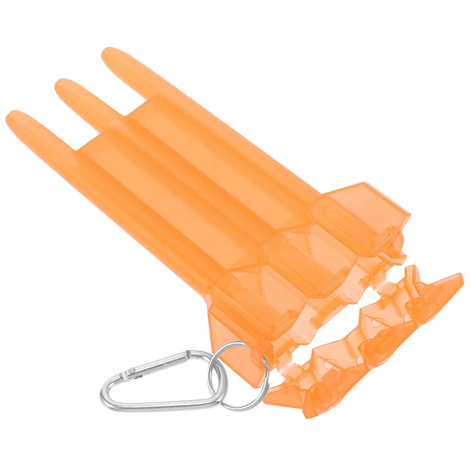 

Locking Dart Case Durable Storage Organizer Bottle Opener Key Buckle Sports Accessories Container Outdoor