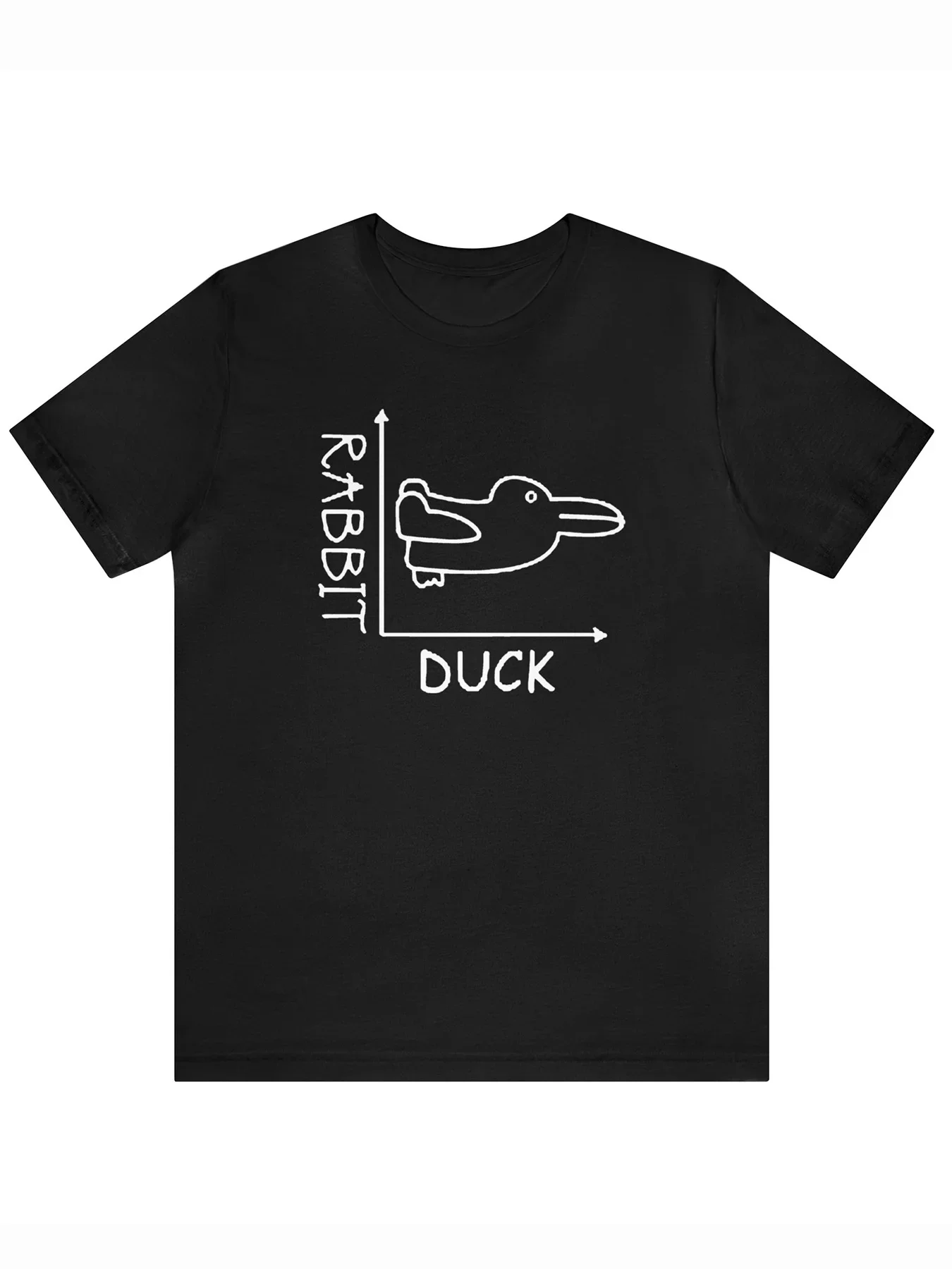 

Creative Duck Print T shirt Men's Casual Comfy Tee For Summer Men's Short Sleeve Top For Daily Activity