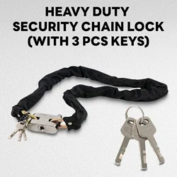 High Quality Hardened Steel Anti-theft Lock Protective Textile Outer Sleeve Motorcycle Scooter Bicycle Heavy Duty Chain Lock