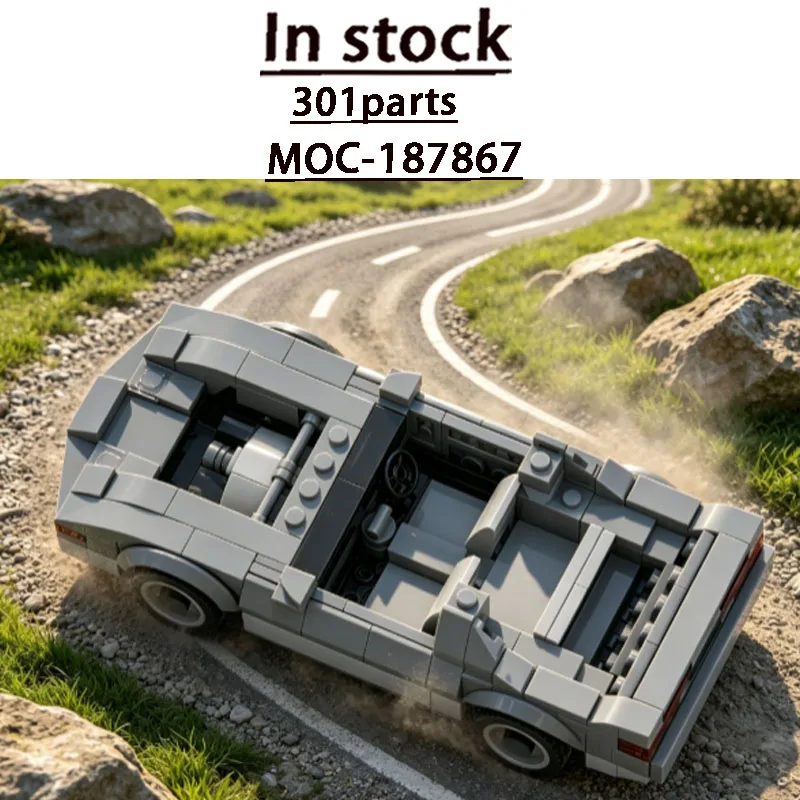 Popular MOC-187867 New Sports Limited Edition Custom Supercar Building Block Model 301 Parts MOC Adult Birthday Toy Gift