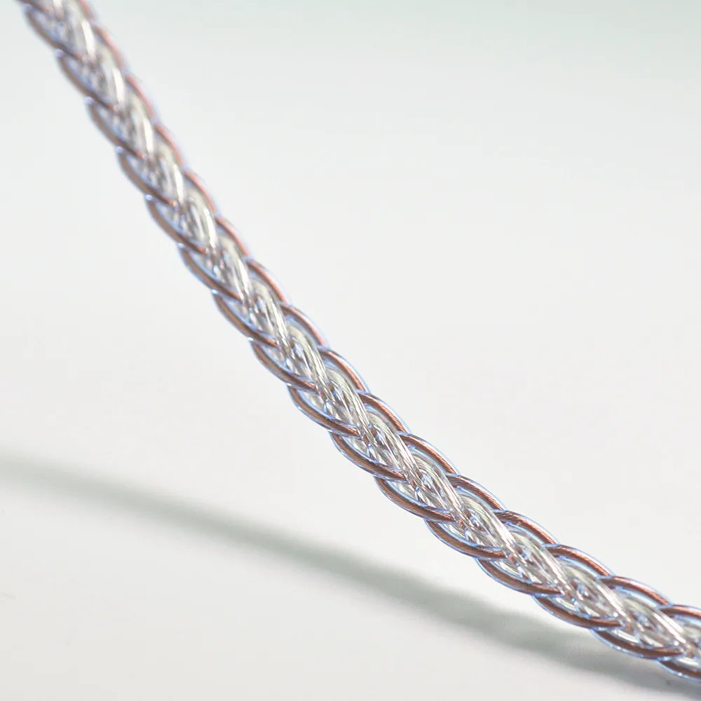 

8-жильный золотой, серебряный, паладивый + 7n, монокристаллический медный кабель для обновления наушников n5005 mmcx 0,78 dac ie900 штекер