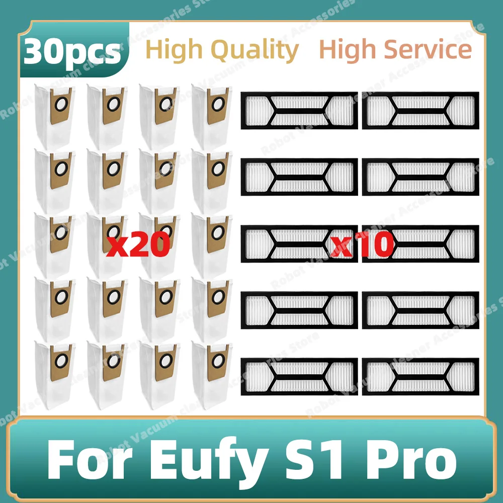 

Compatible For Eufy Omni S1 Pro Parts Hepa Filters Dust Bag Replacement Accessories