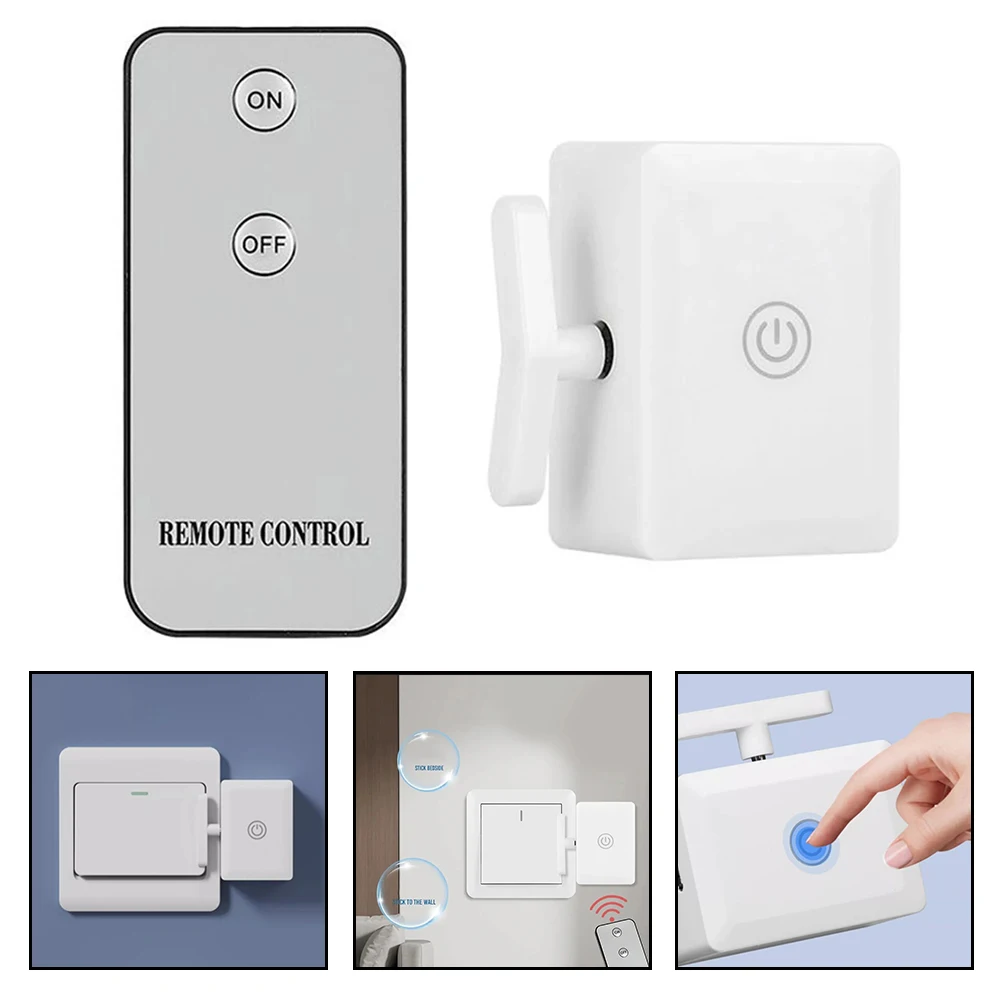 Infrared/RF Remote Button Pusher Wireless Button Pusher With Remote Turn Off The Lights Artifact Smart Home Accessories