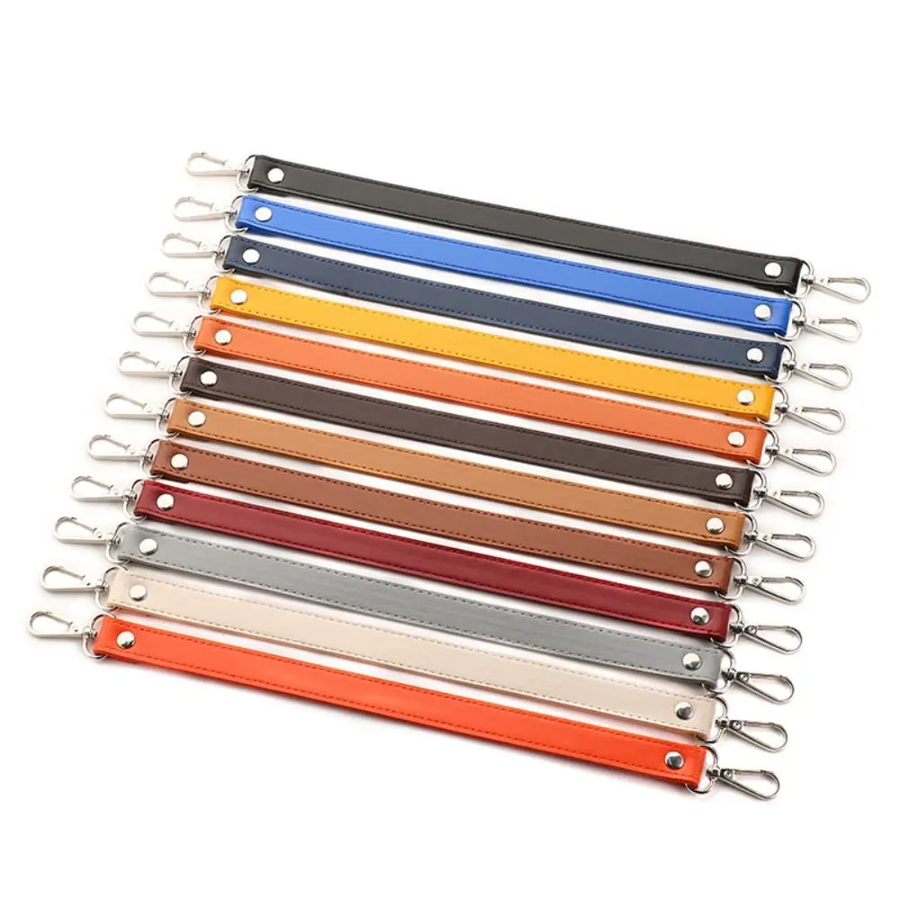 1PC 36cm Short Shoulder Strap Replacement Belt Artificial PU Leather Bag Handle For Handabg Casual Purse Straps Bag Accessories