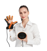 Hand Massager Finger Rehabilitation Trainer Hand Exercise Flexion Hemiplegic Stroke Electric Robot Gloves