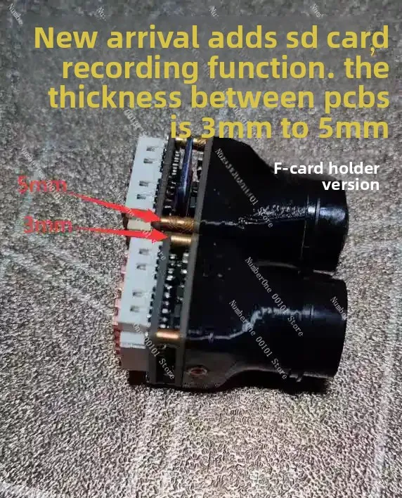 5w 10w image transmission ssc338q/ssc30kq camera adds sd card recording