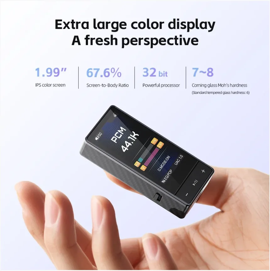 FiiO QX13 Amplificador de fone de ouvido portátil DAC AMP ES9027PRO 8 canais DAC 2 * 900mW XMOS 16 núcleos EQ de 10 bandas