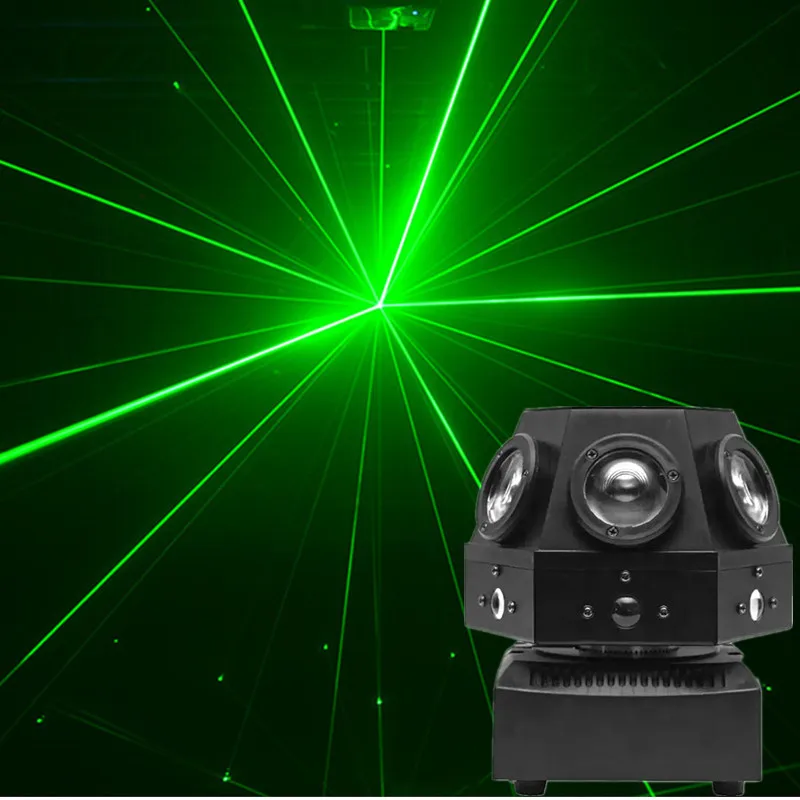 

Вращающаяся Лазерная лампа для диджея, разноцветное вращающееся освещение, сценическое светодиодное KTV окрашенное освещение, праздничное сценическое шоу