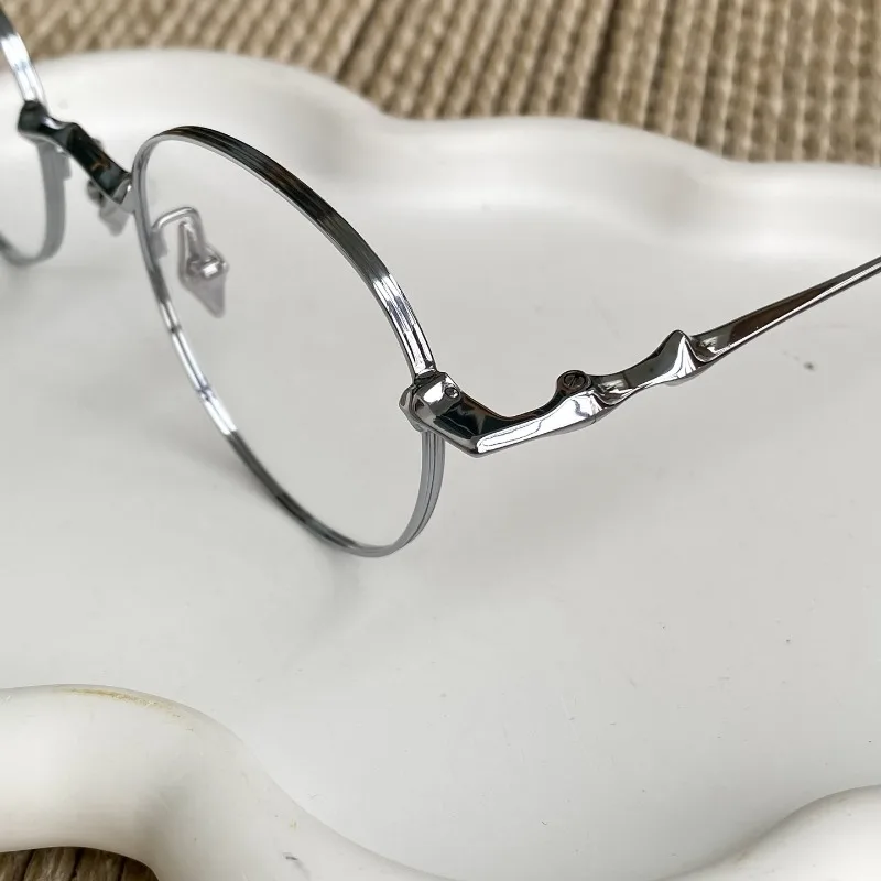 

2025 New Optical Glasses Frame Men Women Korea EP Eyeglass Frames Titanium Eyewear Retro Prescription Myopia Round Eyeglasses