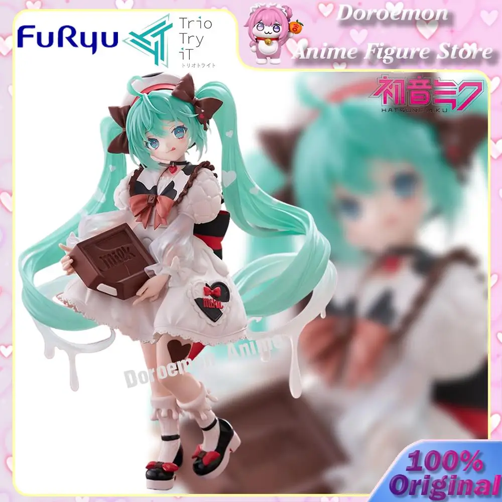 予約販売-オリジナル-フリュー-トリオ・トライ・イット-フィギュア-初音ミク-ミルクver-超かわいいアニメミクフィギュア卓上装飾モデル玩具