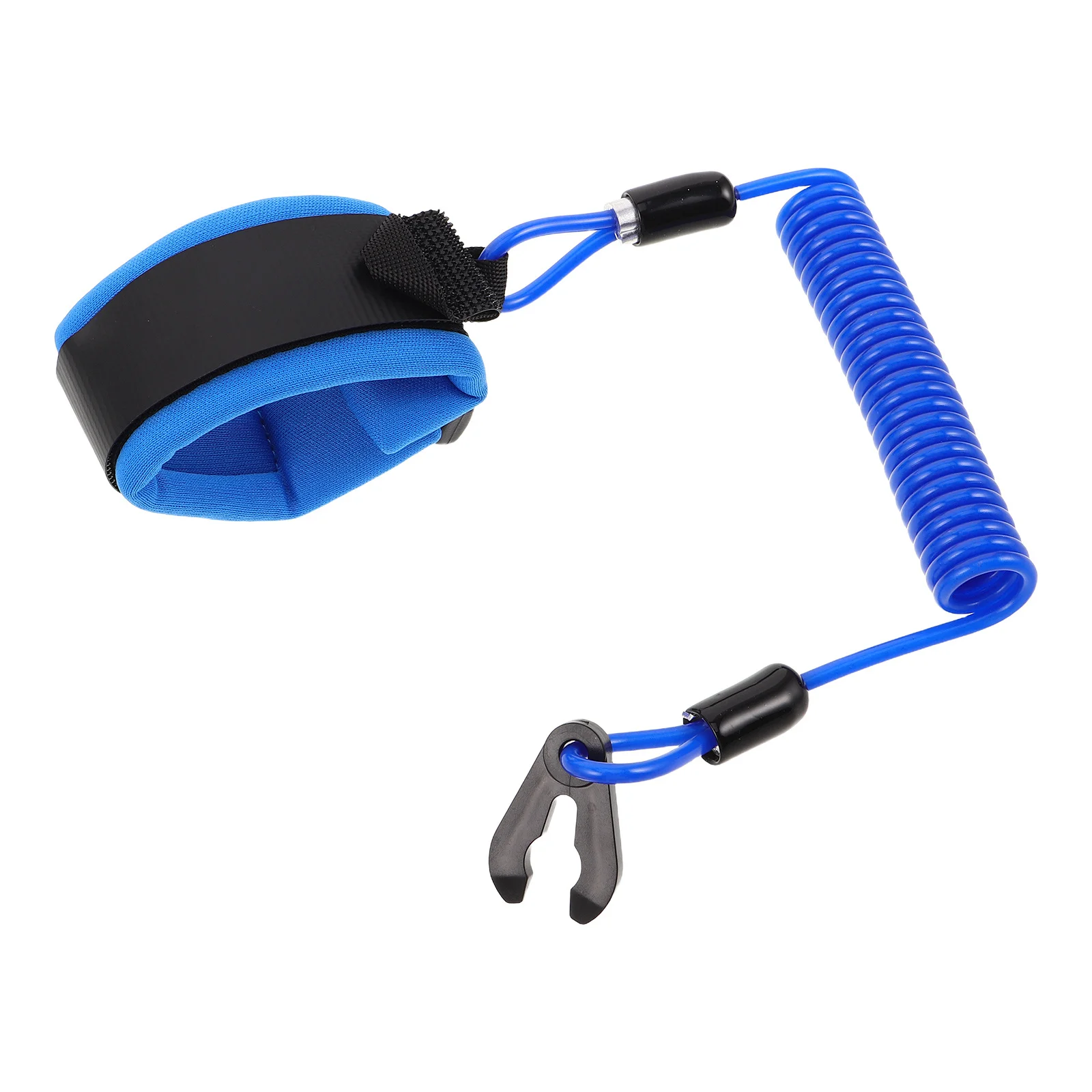 Cordão de segurança para popa de barco, 1.6 metros, interruptor de parada de emergência, motor flutuante, cordão marinho durável para água