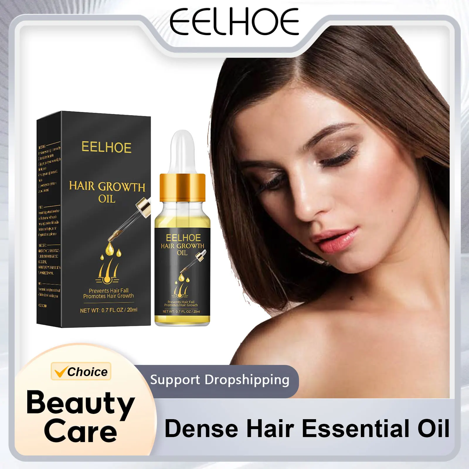 Dense Hair Essential Oil Thicken Thinning Prevent Loss Anti Rough Dry Hydrating Improve Scalp Mild Fuller Repair Damaged Product