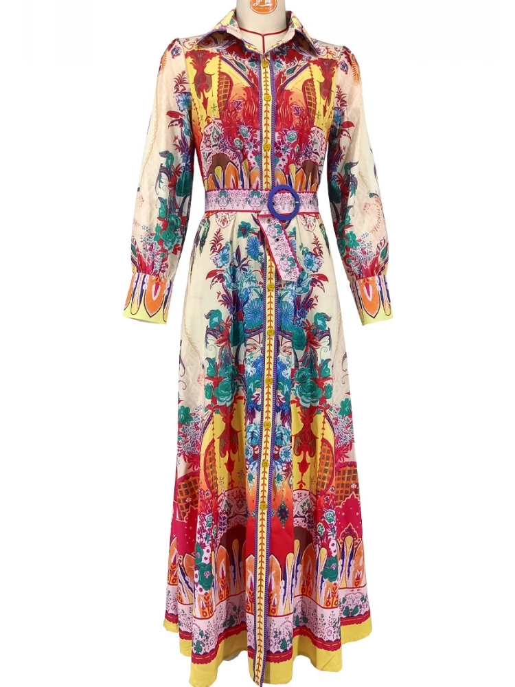 

Африканские платья для женщин, элегантное мусульманское платье из полиэстера, абайя, дашики, халат, кафтан, длинное платье макси, турецкая Африка, новинка 2023 г.